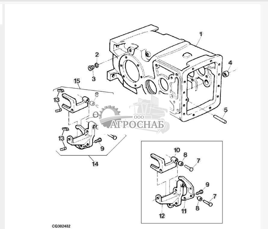 Картер трансмиссии 